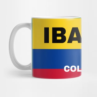 Ibagué City in Colombian Flag Mug